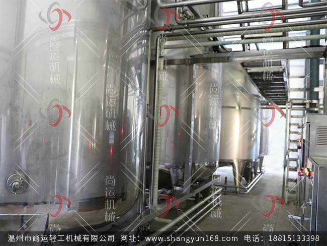 果醋加工生产设备案例